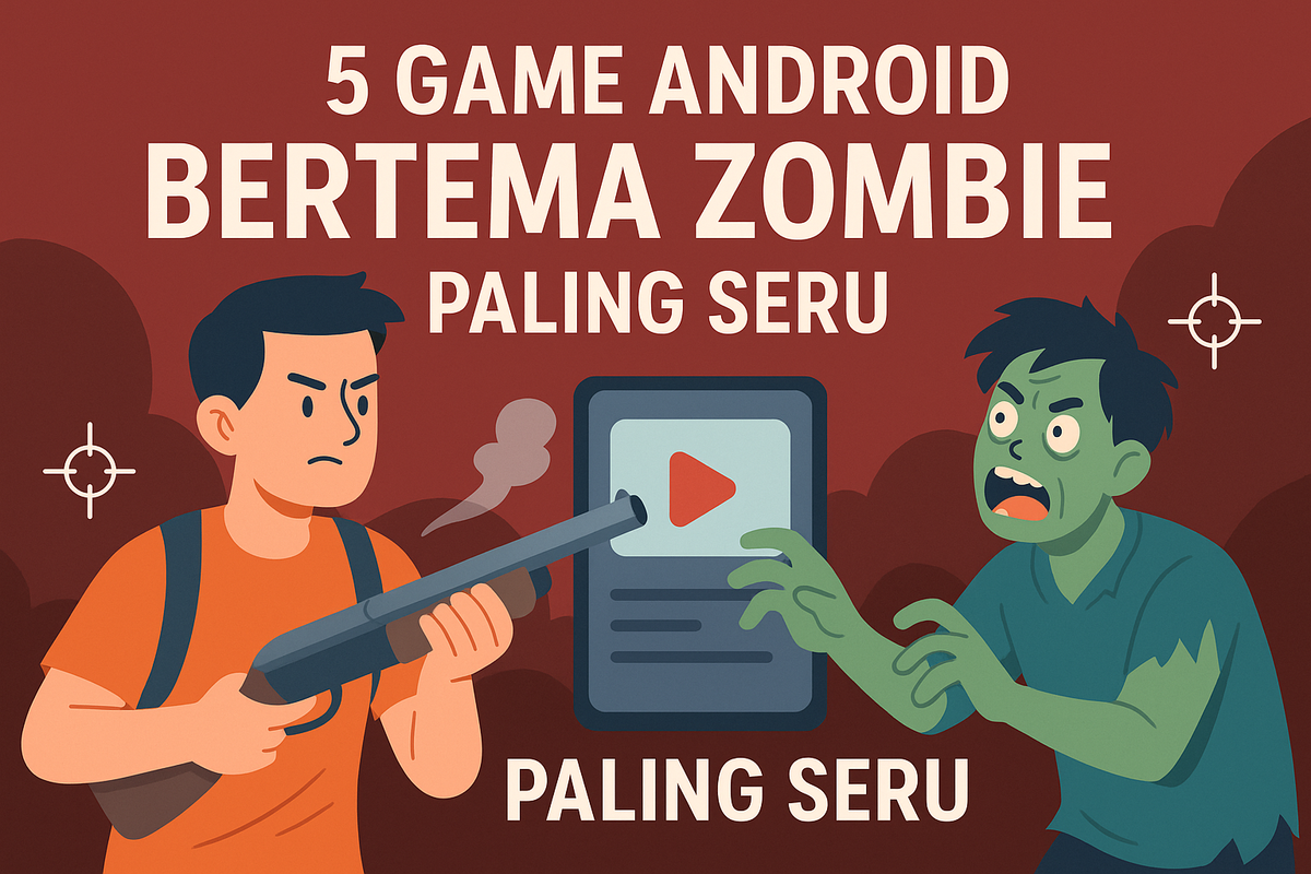 5 Game Android Bertema Zombie Paling Seru