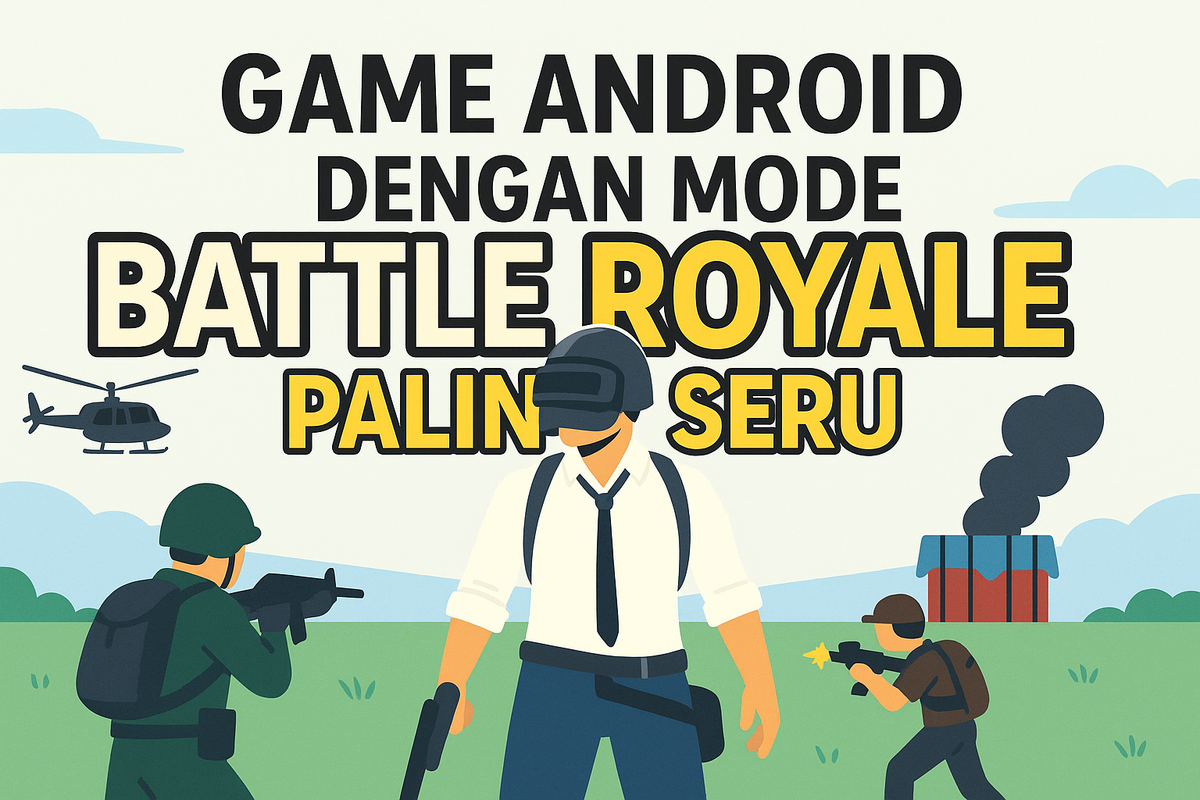 Game Android Dengan Mode Battle Royale Paling Seru: Tempatnya Para Pejuang Bertempur