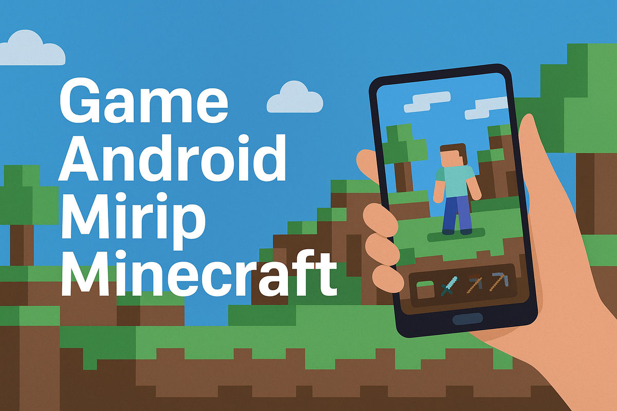 Game Android Mirip Minecraft yang Bisa Dimodifikasi