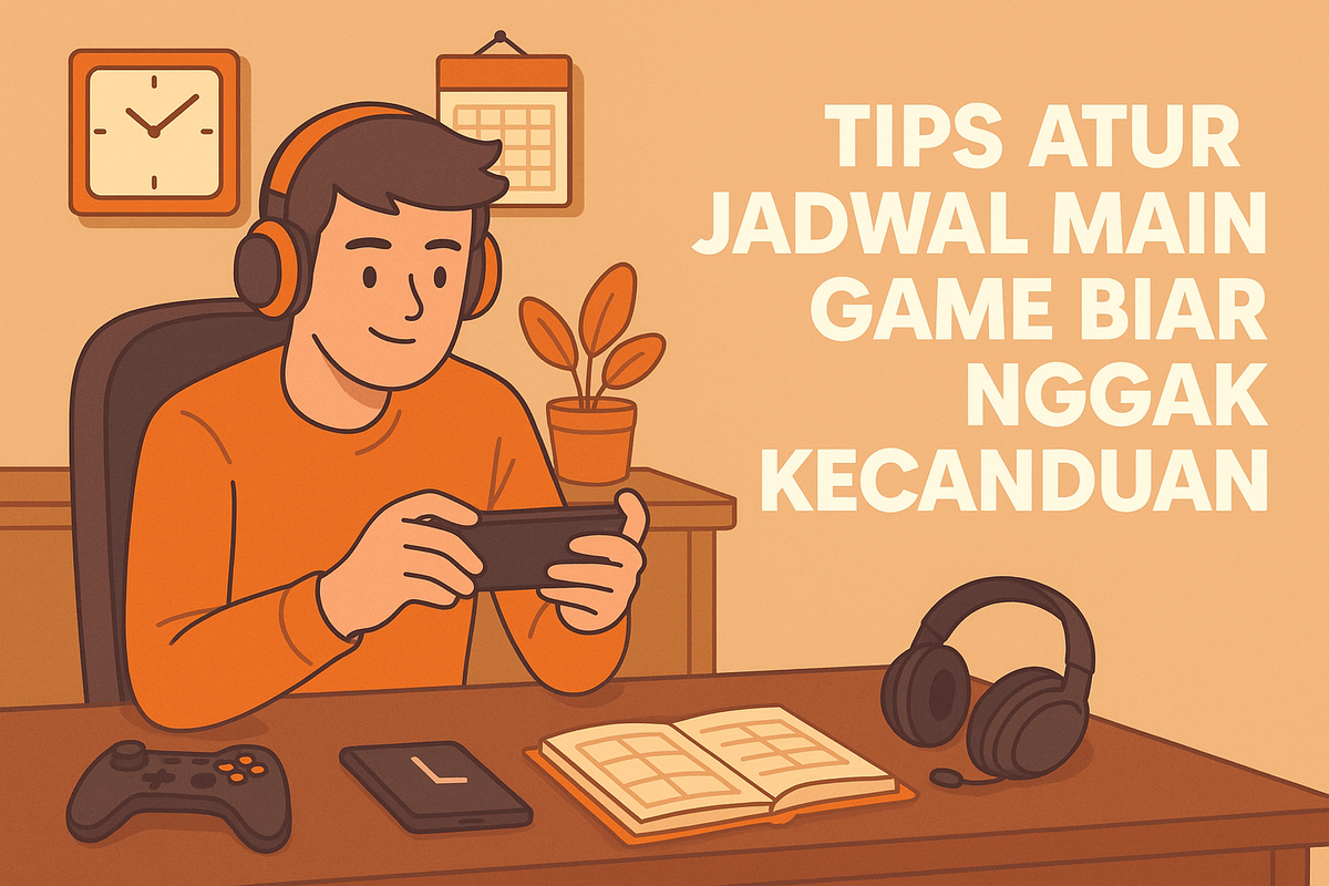 Tips Atur Jadwal Main Game Biar Nggak Kecanduan