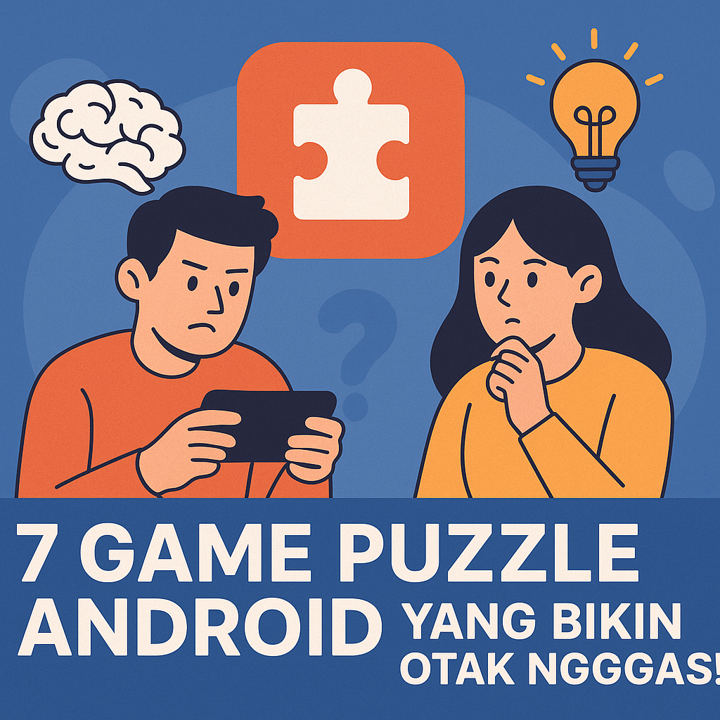 7 Game Puzzle Android yang Bikin Otak Ngegas!