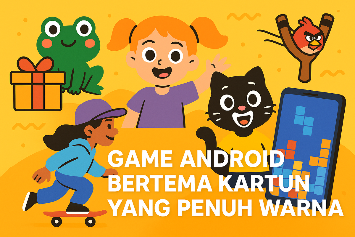 Game Android Bertema Kartun yang Penuh Warna