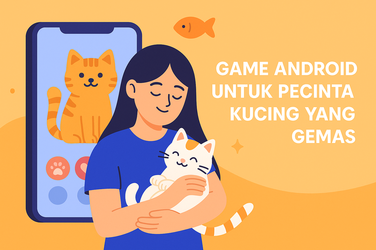 Game Android untuk Pecinta Kucing yang Gemas